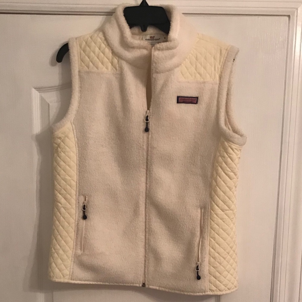 Vineyard Vines Cream Vest
